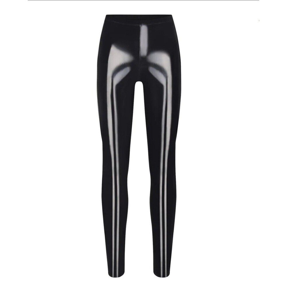 Skims Vinyl Leggings Onyx large